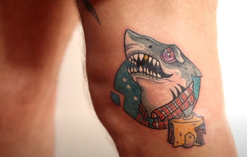 How Many Teeth Does a Shark Have tattoo