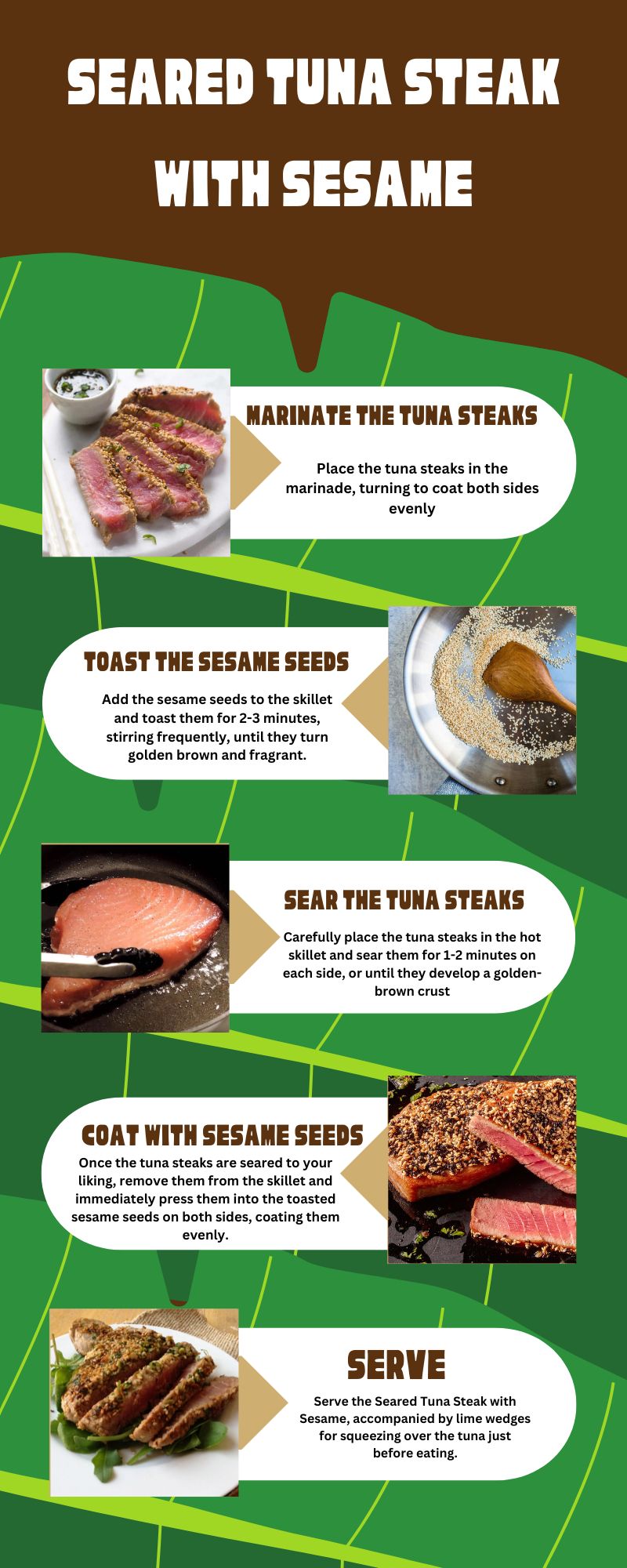 Seared Tuna Steak with Seasame Recipe